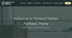 Desktop Screenshot of portlandharbor.org